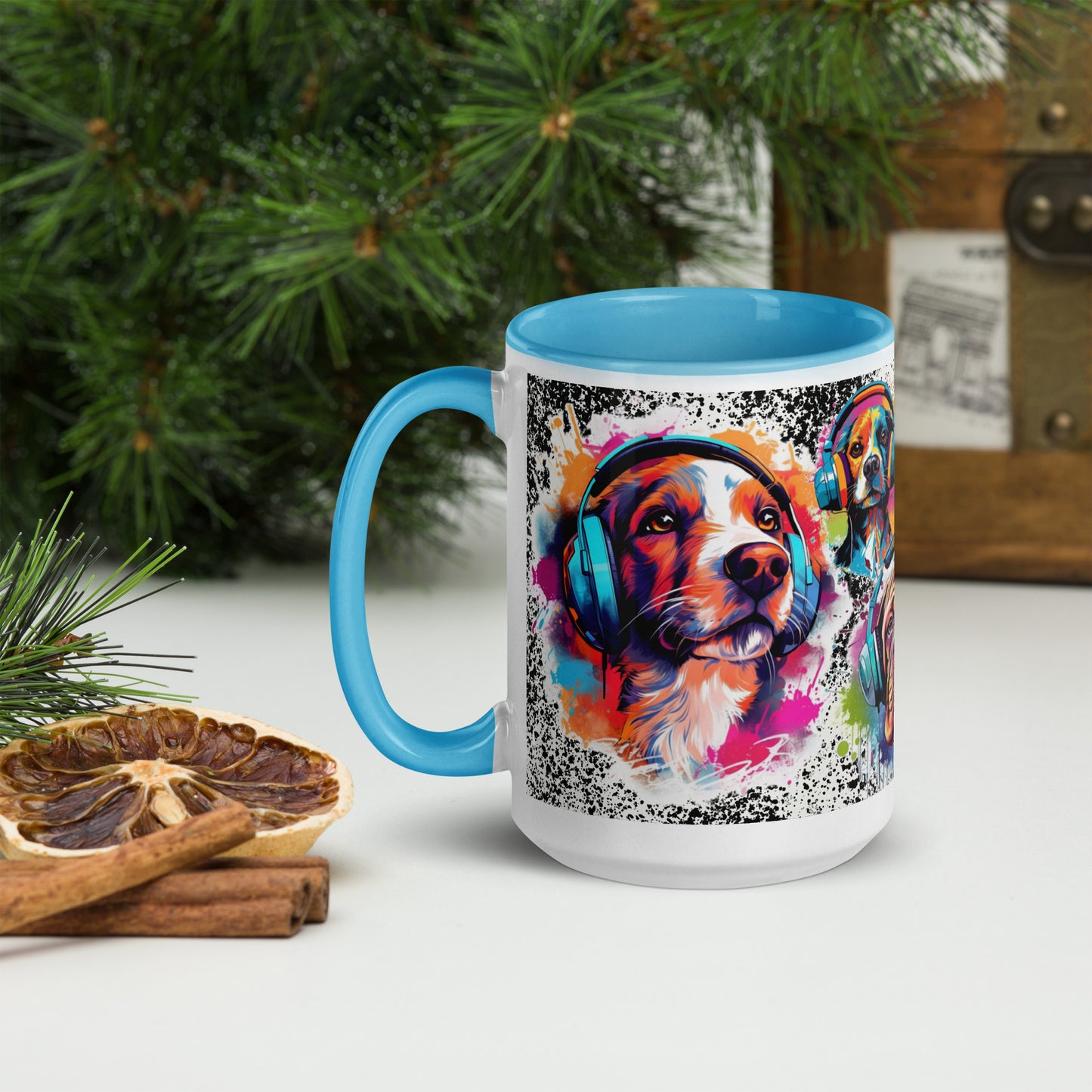 "DJ Dogs" 15 oz. Pet Dog Mug