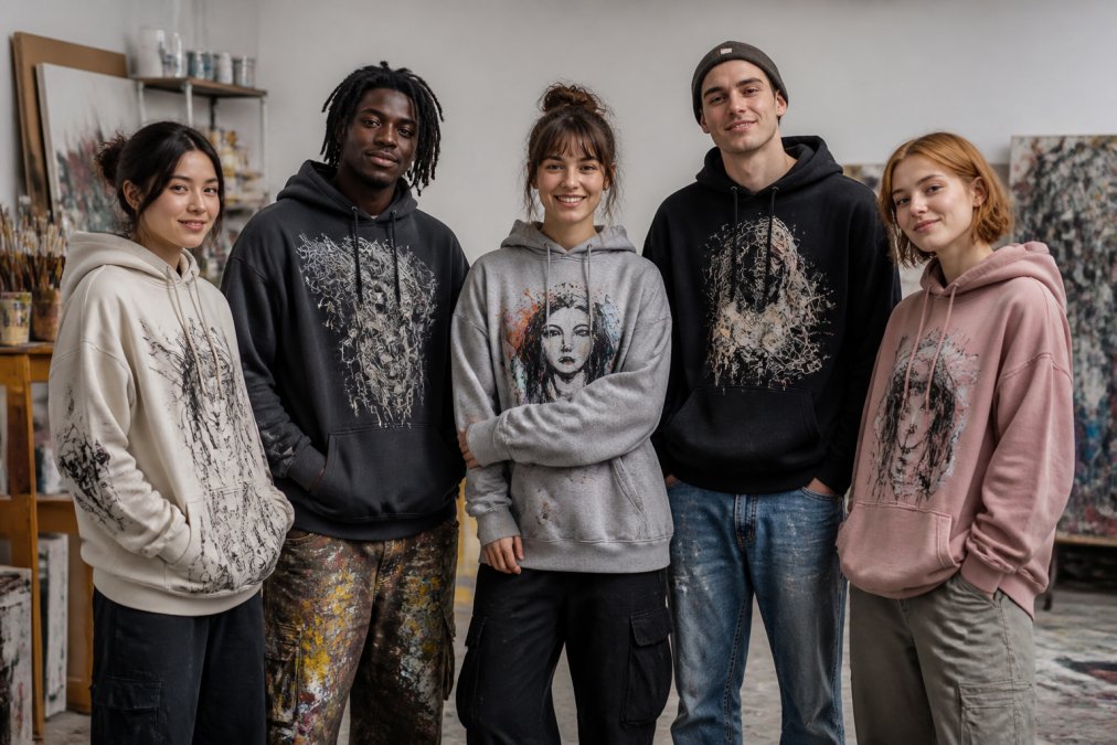 5 Unique Graphic Hoodies for Artists