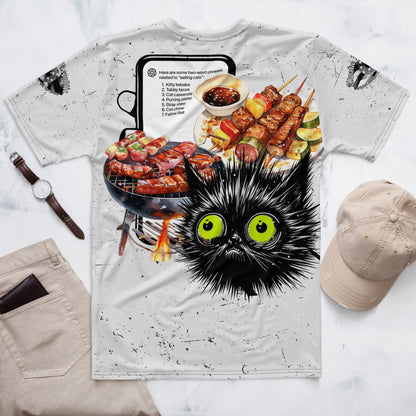 Unisex All Over Print "Cat Cuisine" T-Shirt