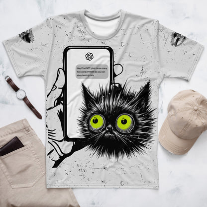 Unisex All Over Print "Cat Cuisine" T-Shirt