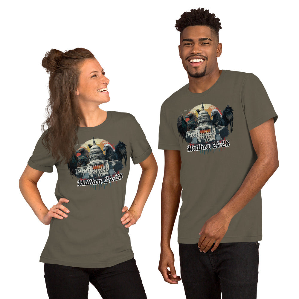 "Congressional Uniparty Vultures" Unisex T-Shirt