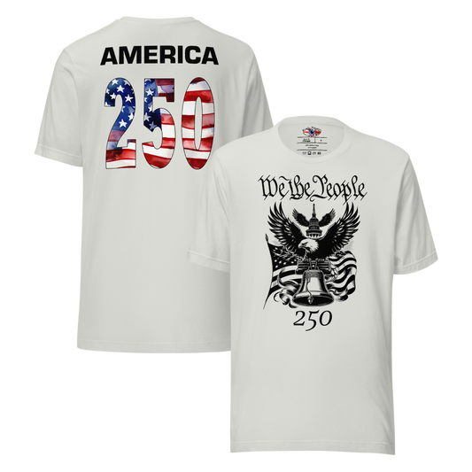 We The People/America 250 100% Cotton T-Shirt | Awake Republic