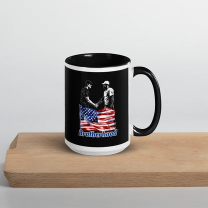 "Brotherhood/Unite Our Republic" 15 oz Ceramic Coffee Mug